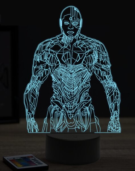 Beling 3D lampa, Cyborg, 7 farebná EP4