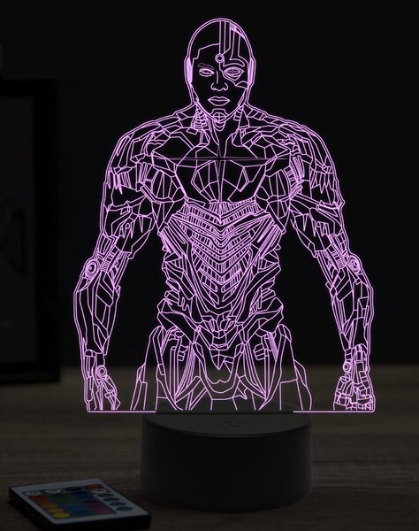 Beling 3D lampa, Cyborg, 7 farebná EP4