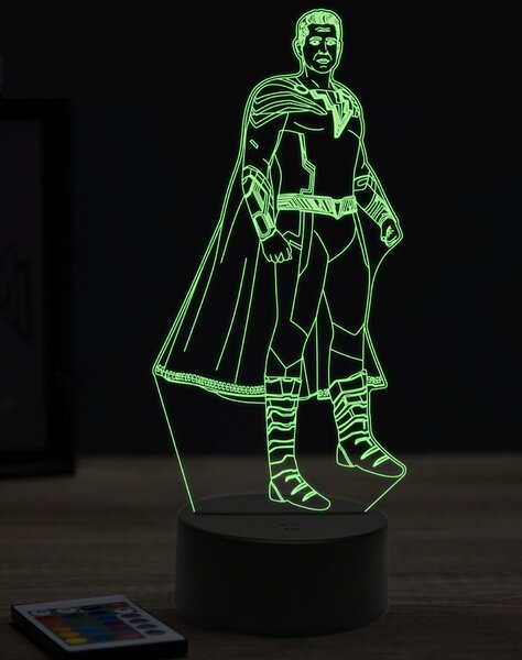 Beling 3D lampa, Shazam,7 farebná EP6