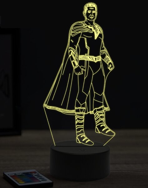 Beling 3D lampa, Shazam,7 farebná EP6