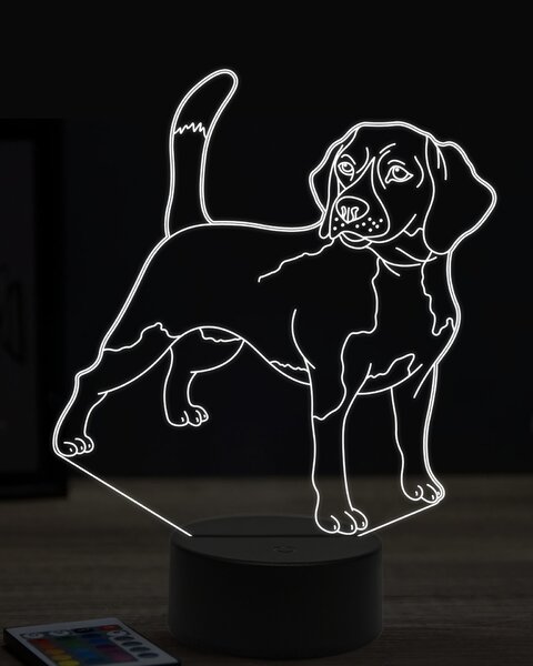 Beling 3D lampa, Bígl, 7 farebná OR2