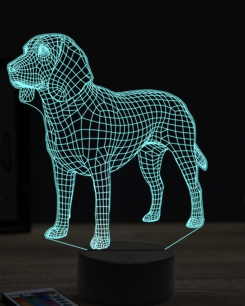 Beling 3D lampa, Bígl 2, 7 farebná OR3