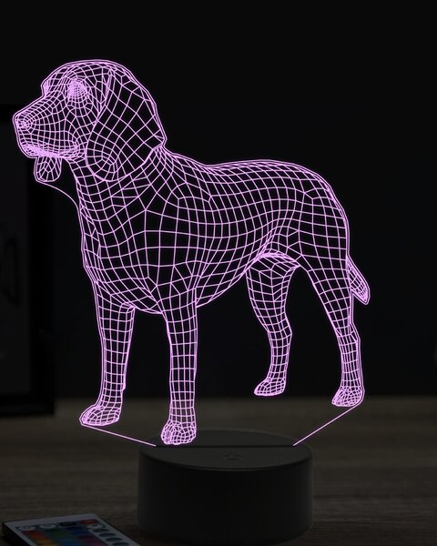 Beling 3D lampa, Bígl 2, 7 farebná OR3