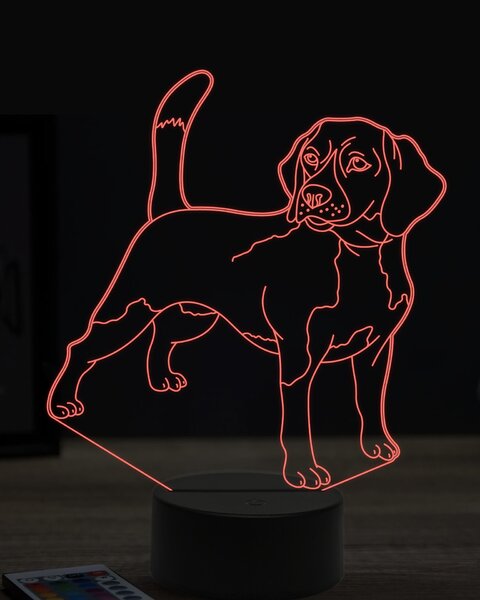 Beling 3D lampa, Bígl, 7 farebná OR2