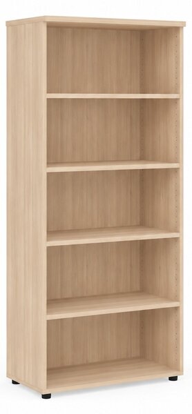 Vysoká skriňa Praktik 80 x 40 x 182,1 cm, agát svetlý