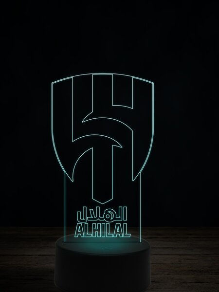 Beling 3D lampa, Al-Hilal FC, futbalový darček,16 farebná TZ7