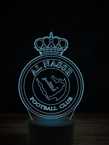 Beling 3D lampa, Al Nasr, futbalový darček, 16 farebná TZ8