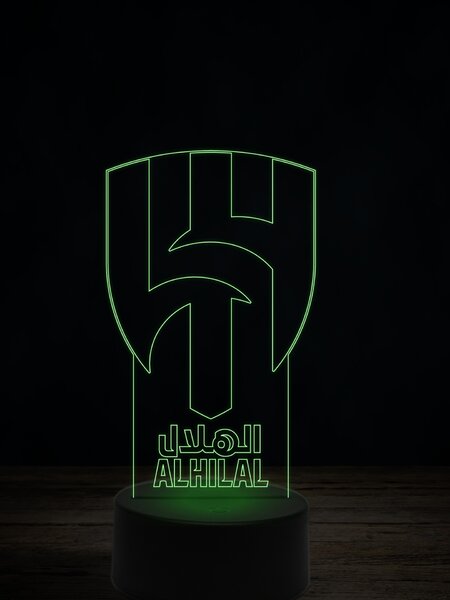 Beling 3D lampa, Al-Hilal FC, futbalový darček,16 farebná TZ7