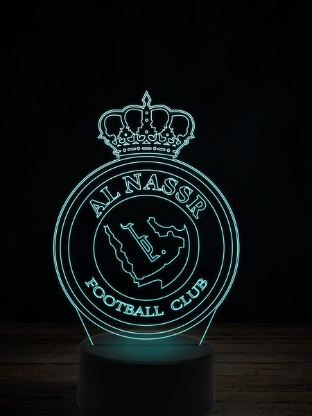 Beling 3D lampa, Al Nasr, futbalový darček, 16 farebná TZ8