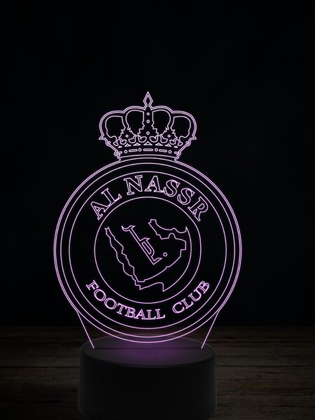 Beling 3D lampa, Al Nasr, futbalový darček, 16 farebná TZ8