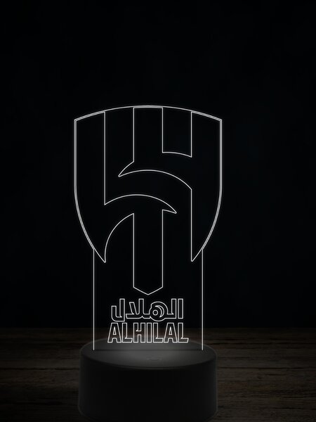 Beling 3D lampa, Al-Hilal FC, futbalový darček,16 farebná TZ7