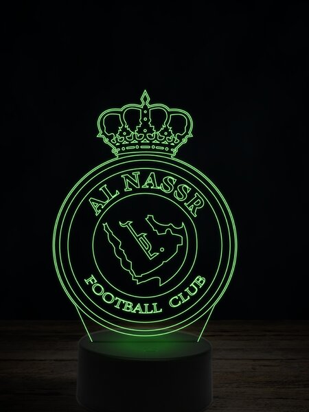 Beling 3D lampa, Al Nasr, futbalový darček, 16 farebná TZ8