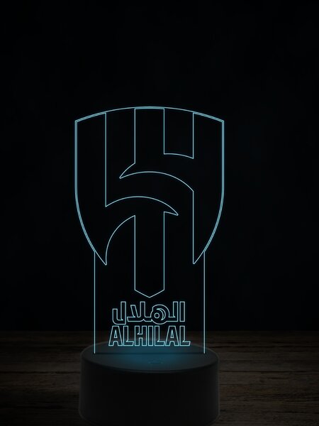 Beling 3D lampa, Al-Hilal FC, futbalový darček,16 farebná TZ7