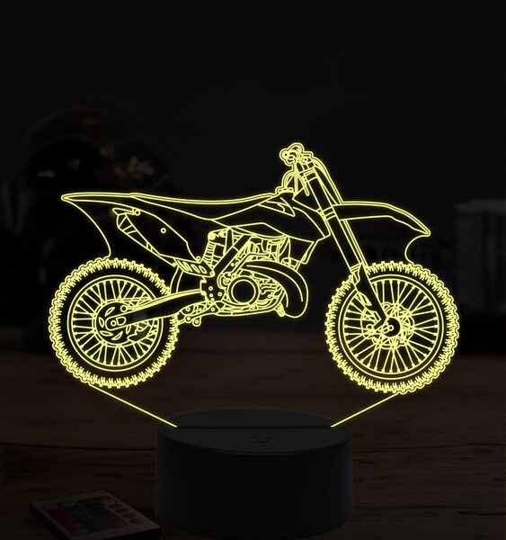 Beling 3D lampa,KTM 2014, 7 farebná ZZ19