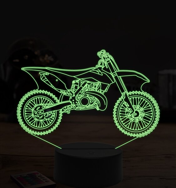 Beling 3D lampa,KTM 2014, 7 farebná ZZ19