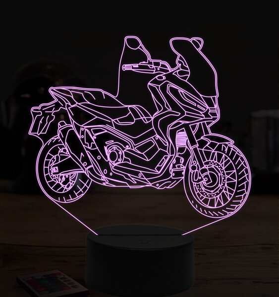 Beling 3D lampa,Honda X-ADV, 7 farebná ZZ20