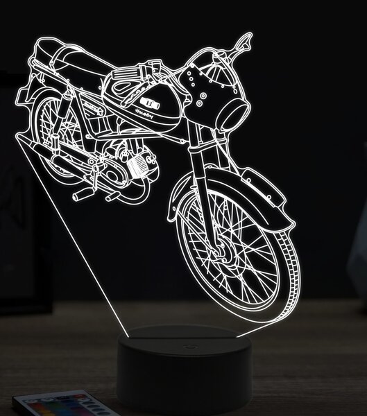Beling 3D lampa,Batavus husky, 7 farebná ZZ21