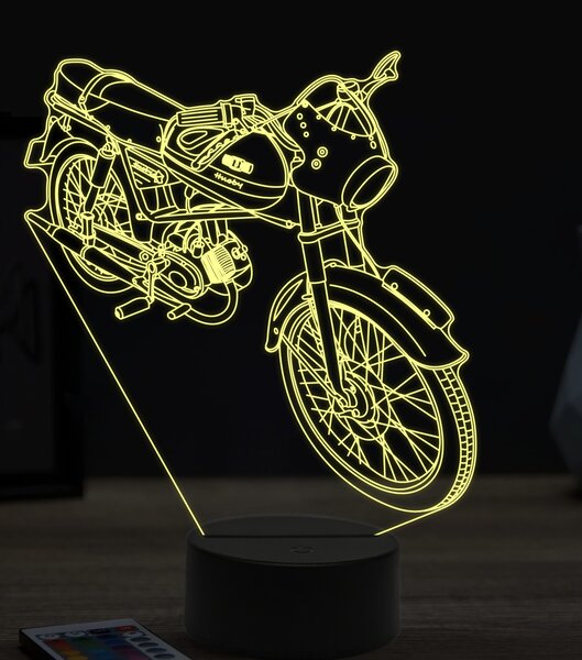 Beling 3D lampa,Batavus husky, 7 farebná ZZ21