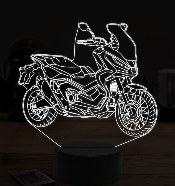 Beling 3D lampa,Honda X-ADV, 7 farebná ZZ20