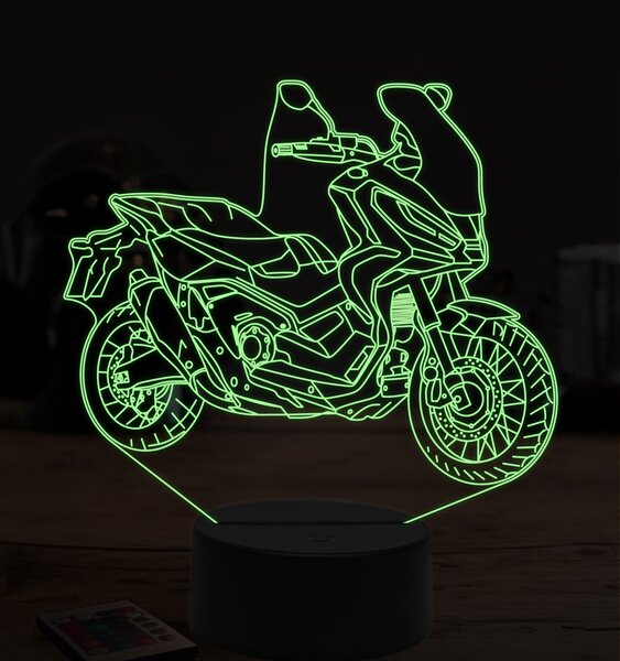Beling 3D lampa,Honda X-ADV, 7 farebná ZZ20