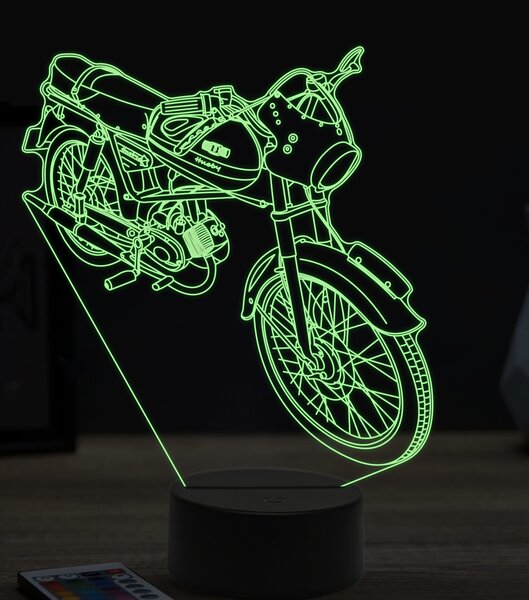 Beling 3D lampa,Batavus husky, 7 farebná ZZ21