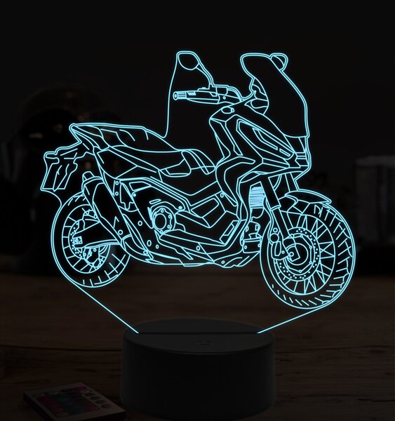 Beling 3D lampa,Honda X-ADV, 7 farebná ZZ20