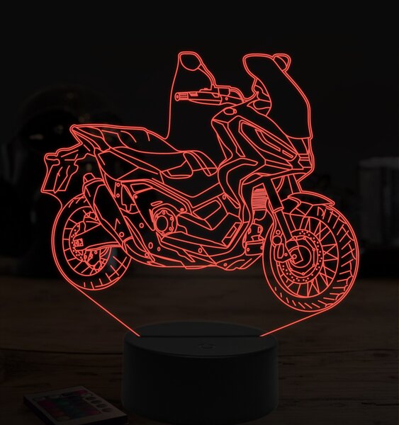 Beling 3D lampa,Honda X-ADV, 7 farebná ZZ20