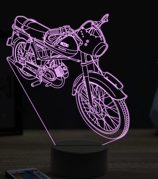 Beling 3D lampa,Batavus husky, 7 farebná ZZ21