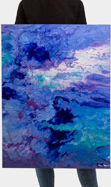 Decenta Akrylový obraz ocean 80 x 60 cm