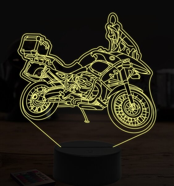 Beling 3D lampa, BMW bike , 7 farebná ZZ25