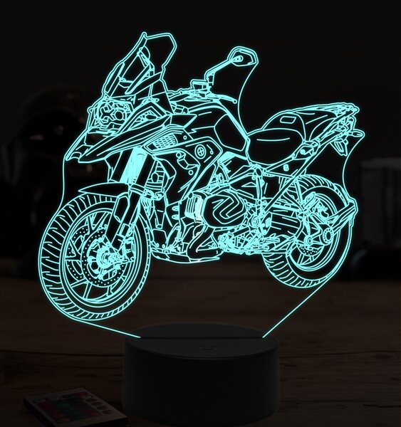 Beling 3D lampa, BMW R1250 gs, 7 farebná ZZ29