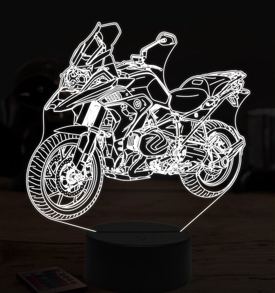 Beling 3D lampa, BMW R1250 gs, 7 farebná ZZ29