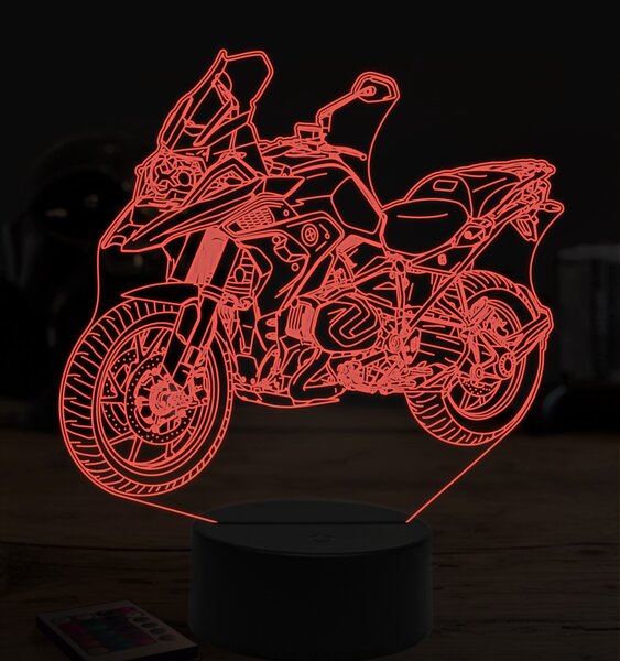 Beling 3D lampa, BMW R1250 gs, 7 farebná ZZ29
