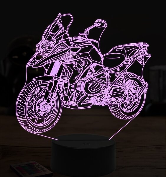 Beling 3D lampa, BMW R1250 gs, 7 farebná ZZ29