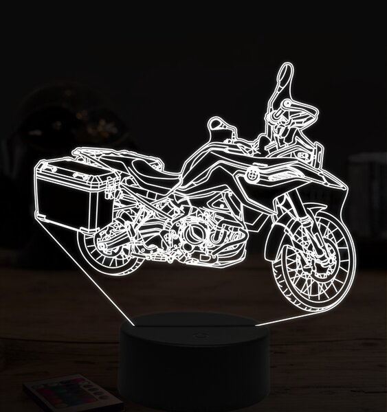 Beling 3D lampa, BMW F850, 7 farebná ZZ27