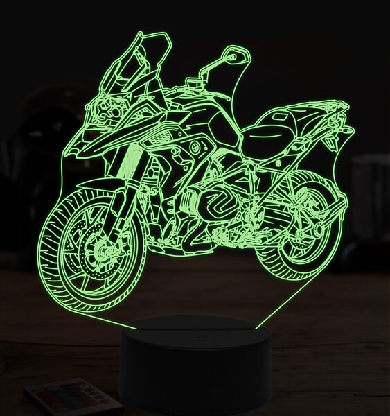 Beling 3D lampa, BMW R1250 gs, 7 farebná ZZ29