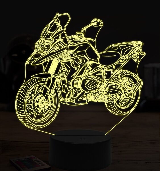 Beling 3D lampa, BMW R1250 gs, 7 farebná ZZ29
