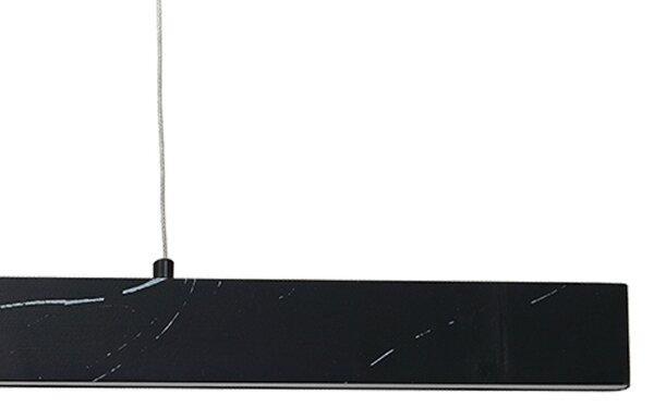 LED Luster na lanku PIERCE LED/18W/230V čierna