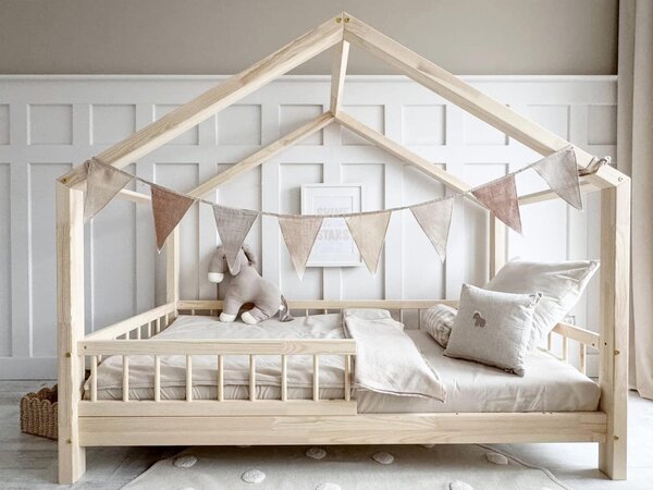 Raj posteli Detská posteľ HouseBed BELO 160/80 a 190/90 cm