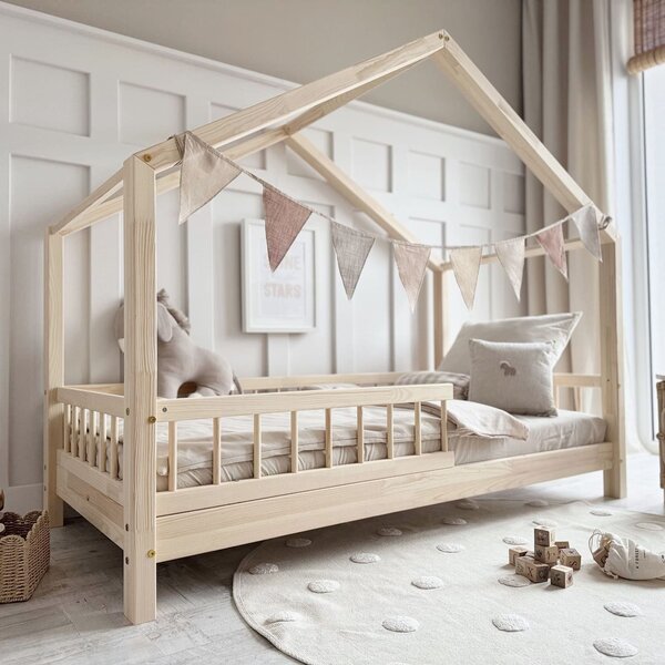 Raj posteli Detská posteľ HouseBed BELO 160/80 a 190/90 cm