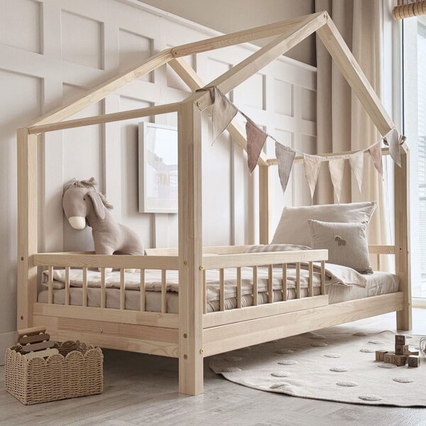 Raj posteli Detská posteľ HouseBed BELO 160/80 a 190/90 cm