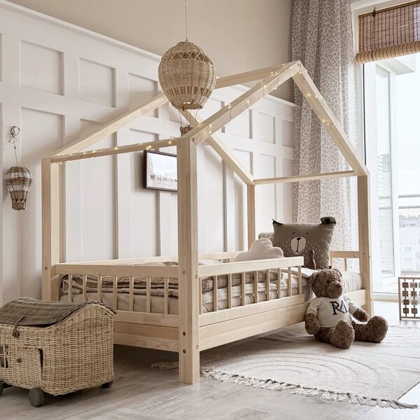 Raj posteli Detská posteľ HouseBed BELO 160/80 a 190/90 cm