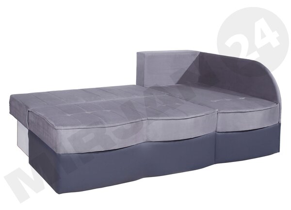 Mirjan24 Rohová sedacia súprava Dido, Dostupné poťahy: Soft 020 + Alcala 22 + Amber 070, Strana policy: pravá 5902928067064