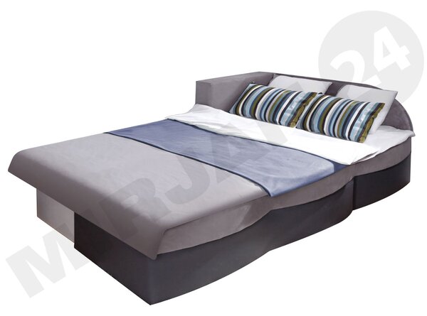 Mirjan24 Rohová sedacia súprava Dido, Dostupné poťahy: Soft 020 + Alcala 22 + Amber 070, Strana policy: pravá 5902928067064