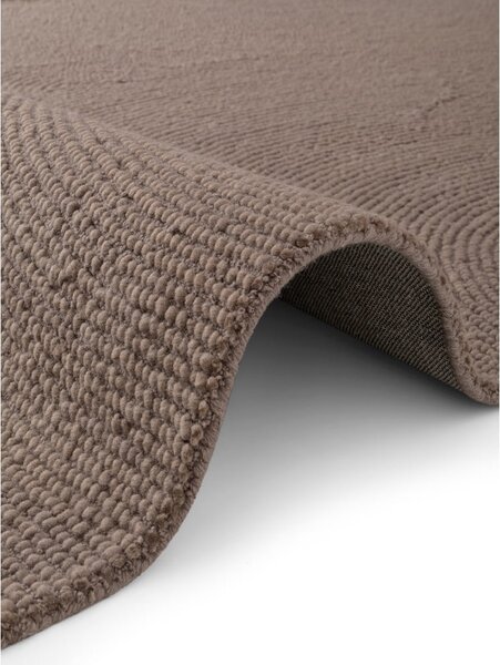 Taupe ručne tkaný vlnený koberec 120x180 cm Calmio – Hanse Home