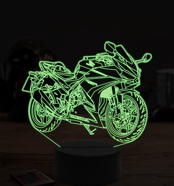 Beling 3D lampa,Honda CB500, 7 farebná ZZ41
