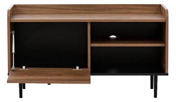 Mirjan24 TV stolík Peczo 100 PC07, Farby: brandy castello / brandy castello + čierna 5903211157356