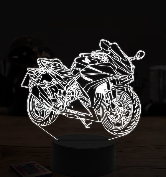 Beling 3D lampa,Honda CB500, 7 farebná ZZ41
