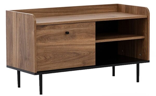 Mirjan24 TV stolík Peczo 100 PC07, Farby: brandy castello / brandy castello + čierna 5903211157356