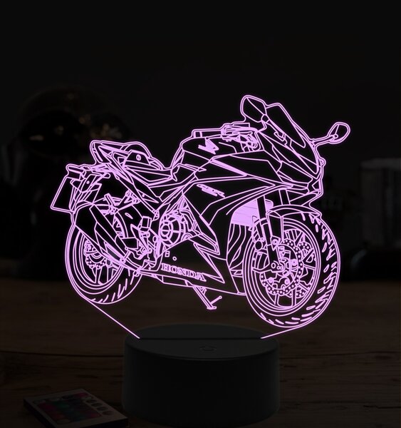 Beling 3D lampa,Honda CB500, 7 farebná ZZ41